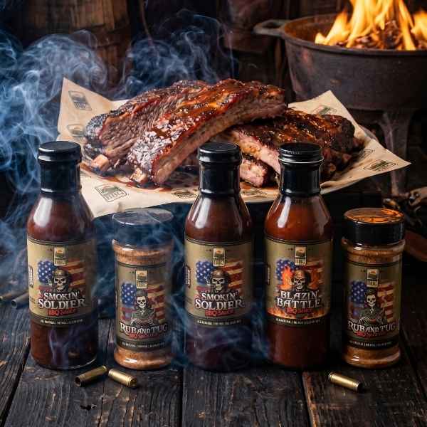 Barracks BB Sauces and Rub